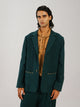 Front Smocked Blazer