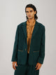 Front Smocked Blazer