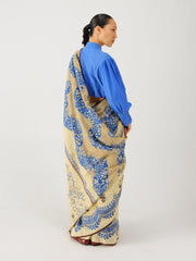 Smocked saree set