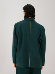 Front Smocked Blazer