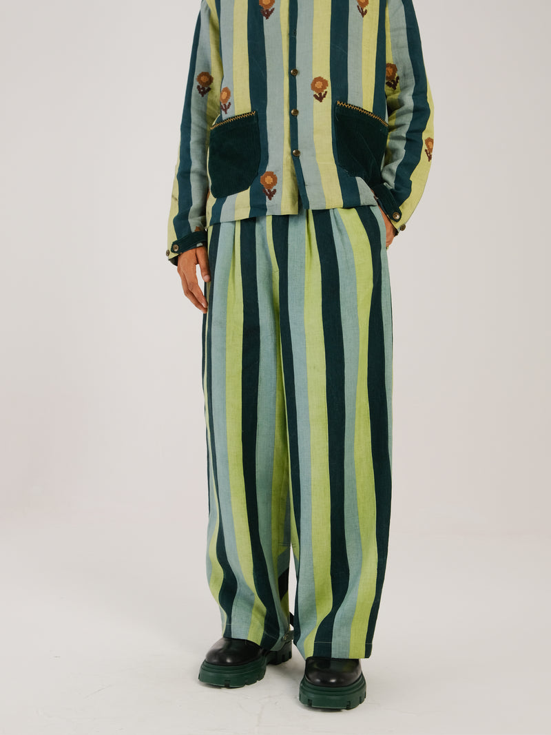 Double Pleat Pant