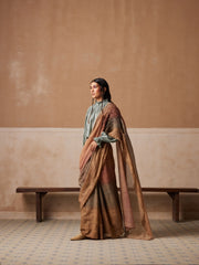 Smocked Saree