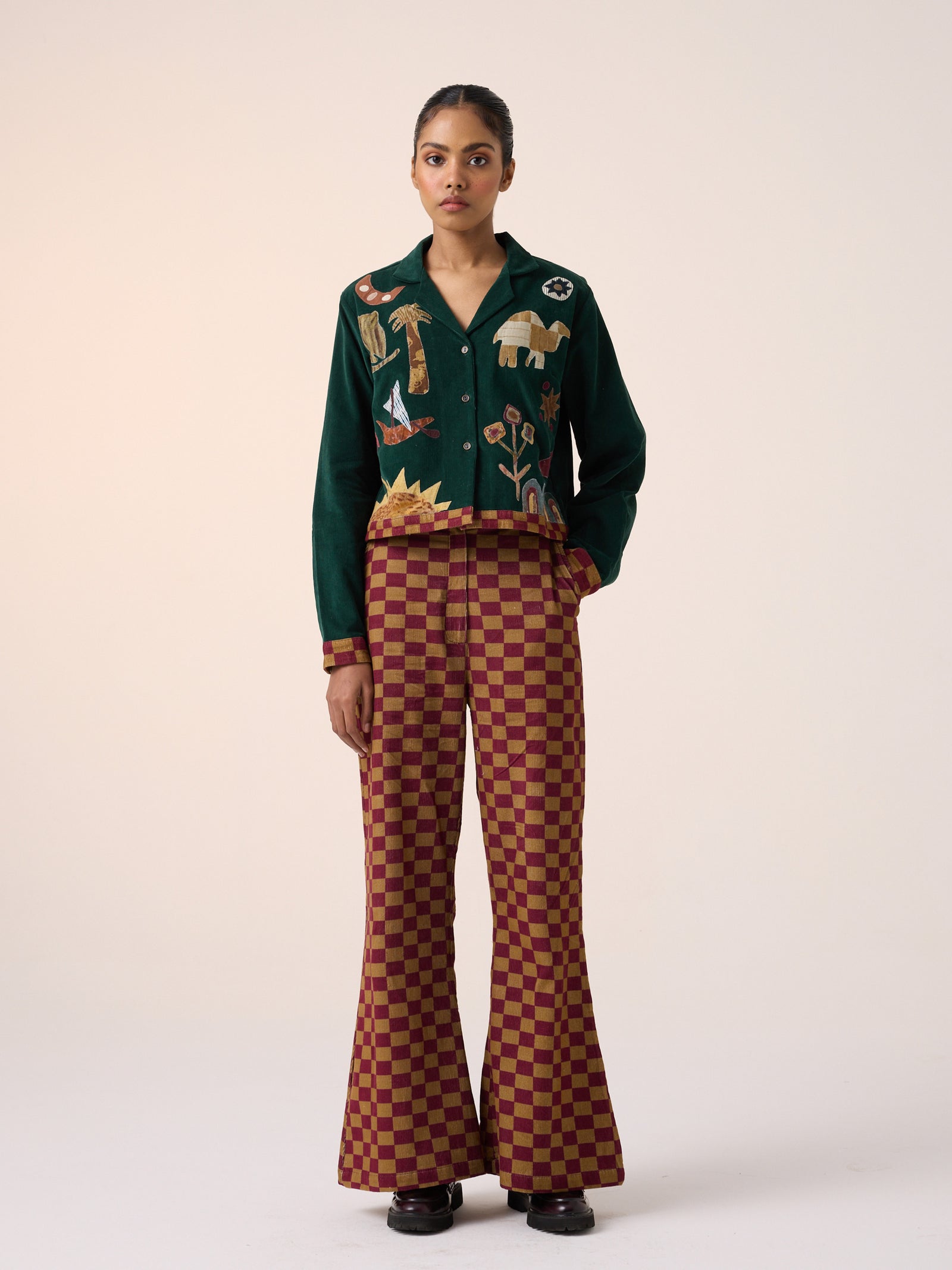 60's Pants - Retro Chic Flared Trousers – Cord Studio