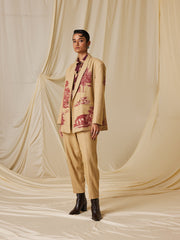 Oversized Blazer Set (Set Of 2)
