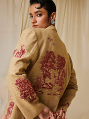 Oversized Blazer Set (Set Of 2)