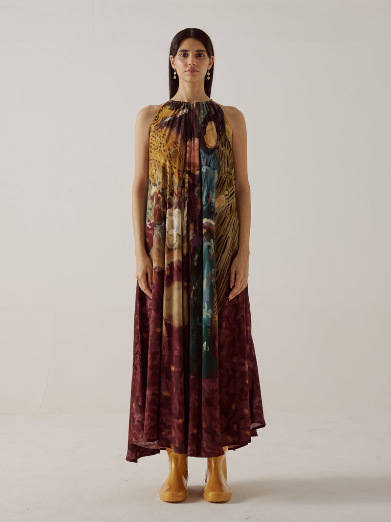 Circle Dress Long