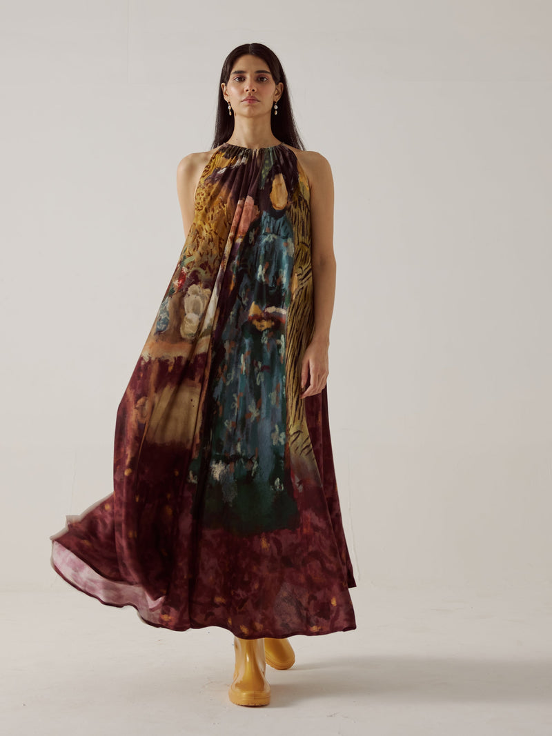 Circle Dress Long