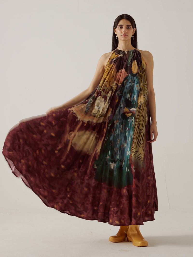 Circle Dress Long
