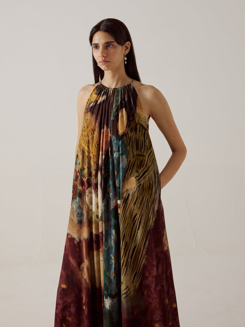Circle Dress Long