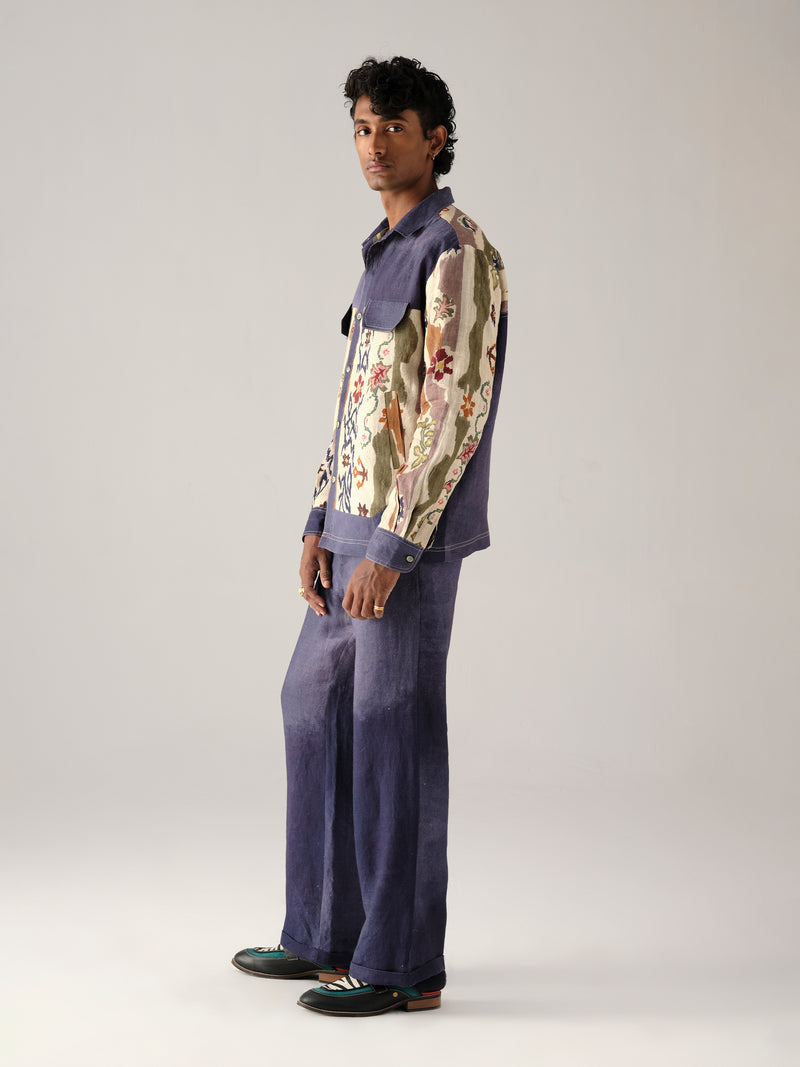 Retro Shacket for Men's Online – Cord Studio - Main Image