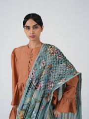 Smocked Saree