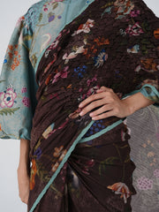 Smocked Saree
