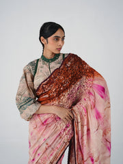Smocked Saree