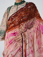 Smocked Saree