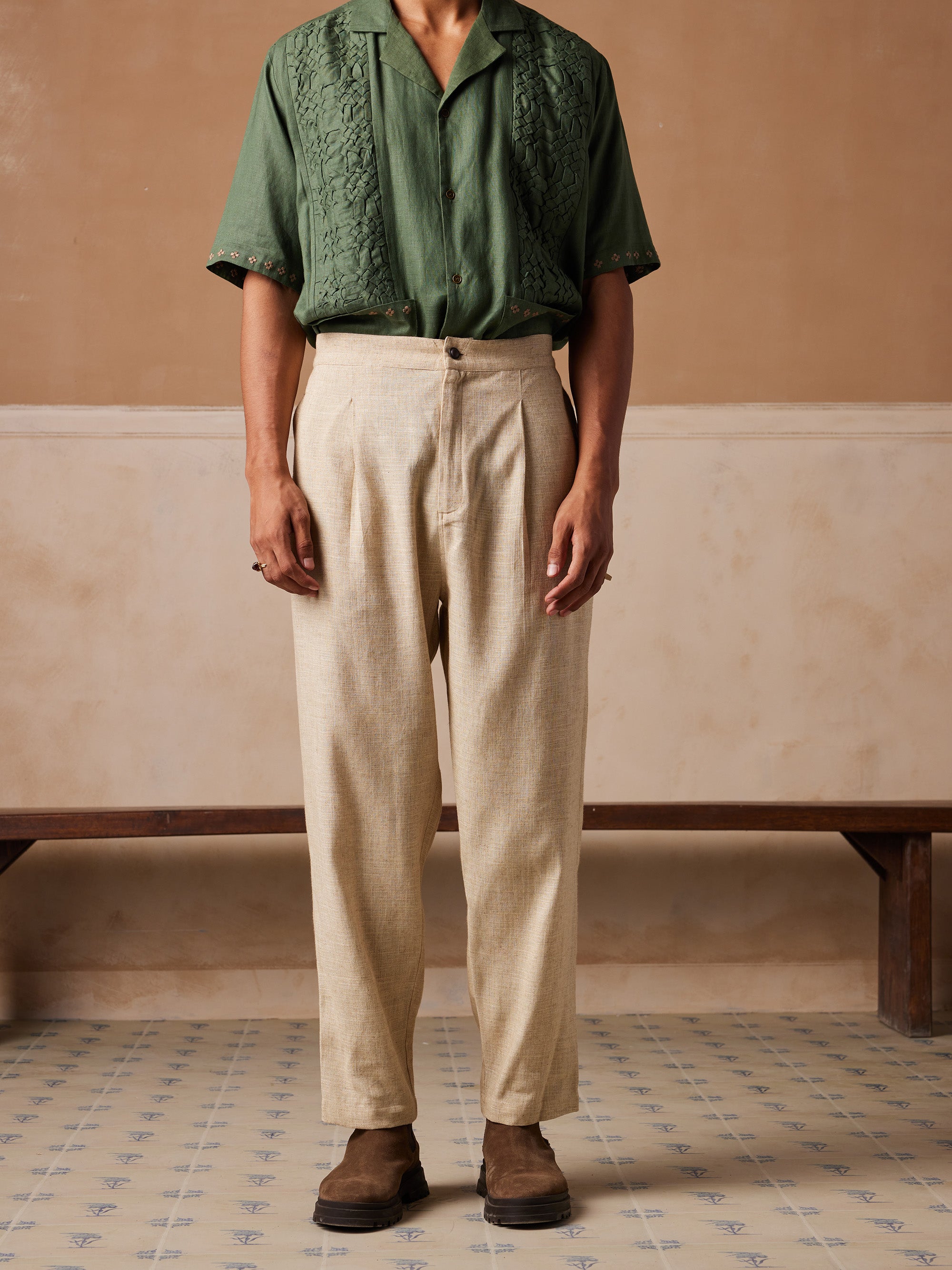 Elasticated Zen Pants – Cord Studio