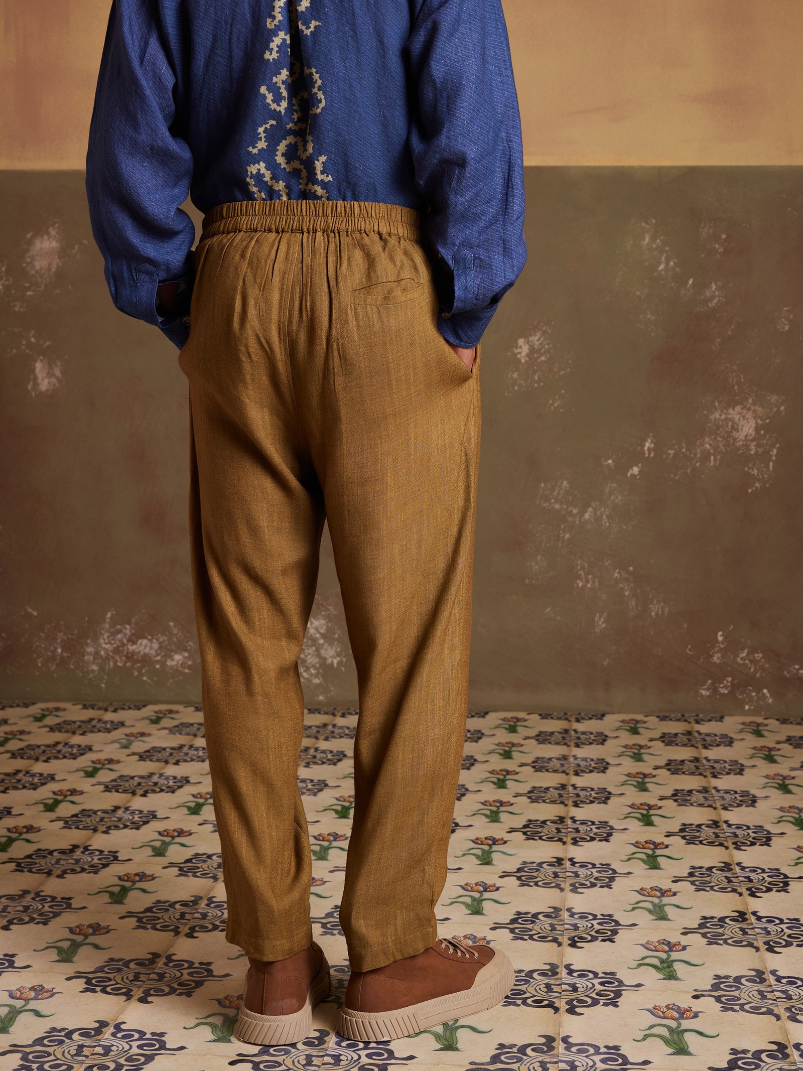 Elasticated Zen Pants – Cord Studio