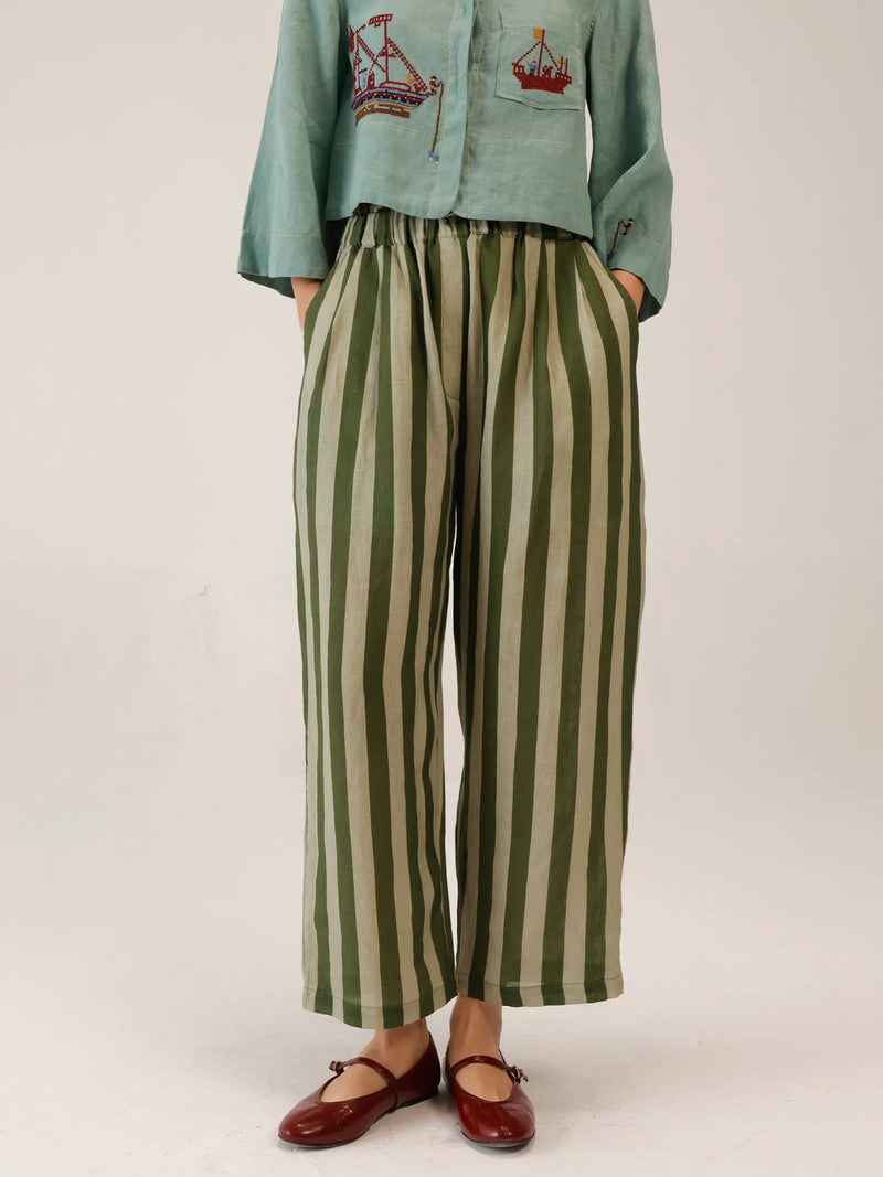 Zest Printed Drawstring Pants – Cord Studio