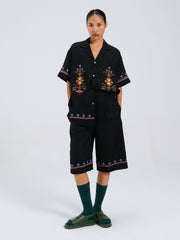 Wide leg shorts