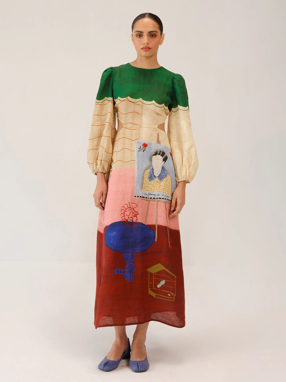 CORD Euro long dress for an evening gathering