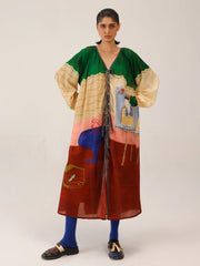Loft Print Cotton Joana Dress