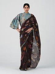 Smocked Saree