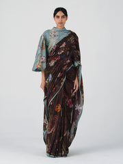 Smocked Saree