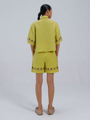 Leo Co-ord Set – Shirt & Wide Leg Shorts