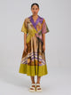 Print Blocked Dress