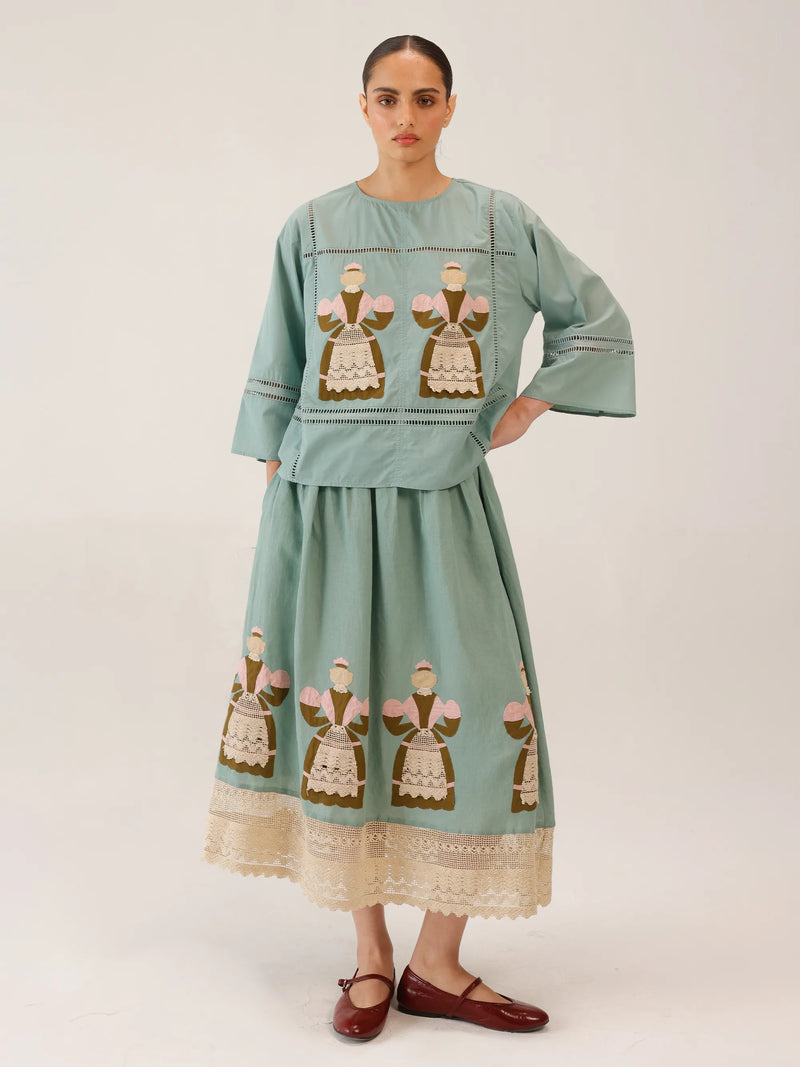 Quad Set (Quad Top+ Claire Skirt) – Cord Studio