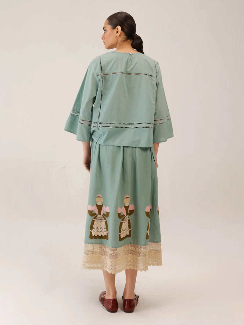 Quad Set (Quad Top+ Claire Skirt) – Cord Studio