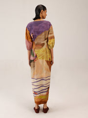 Swimmers Print Shaft Dress