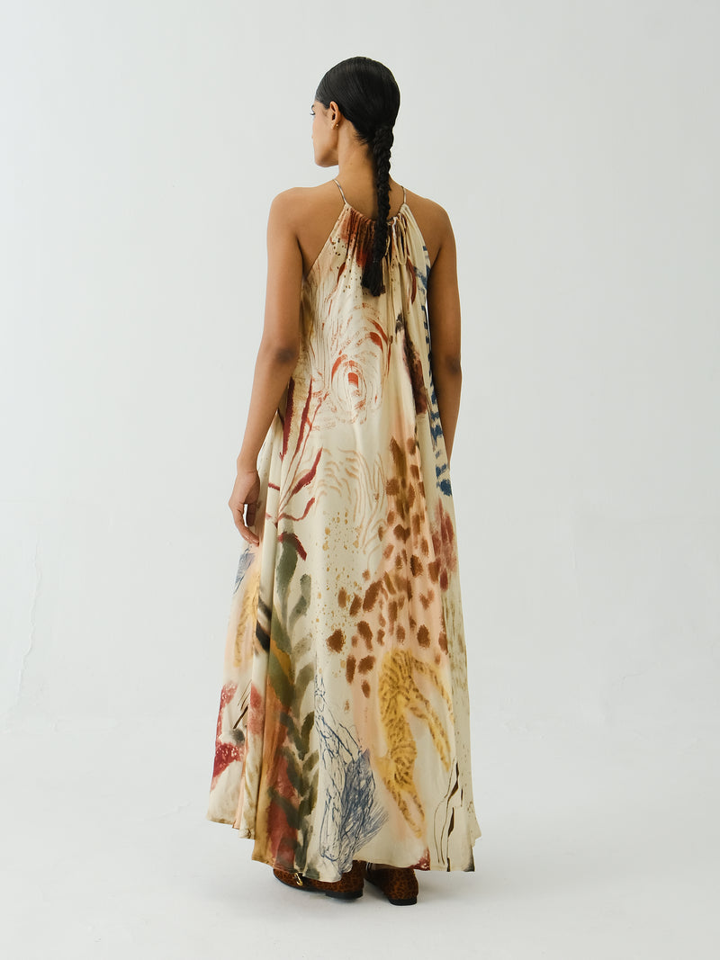 Circle Long Dress