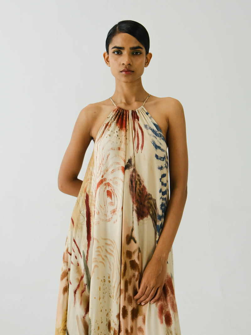 Circle Long Dress