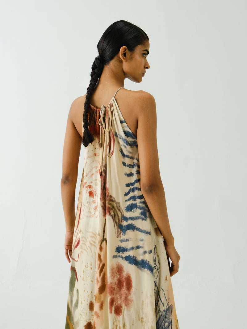 Circle Long Dress