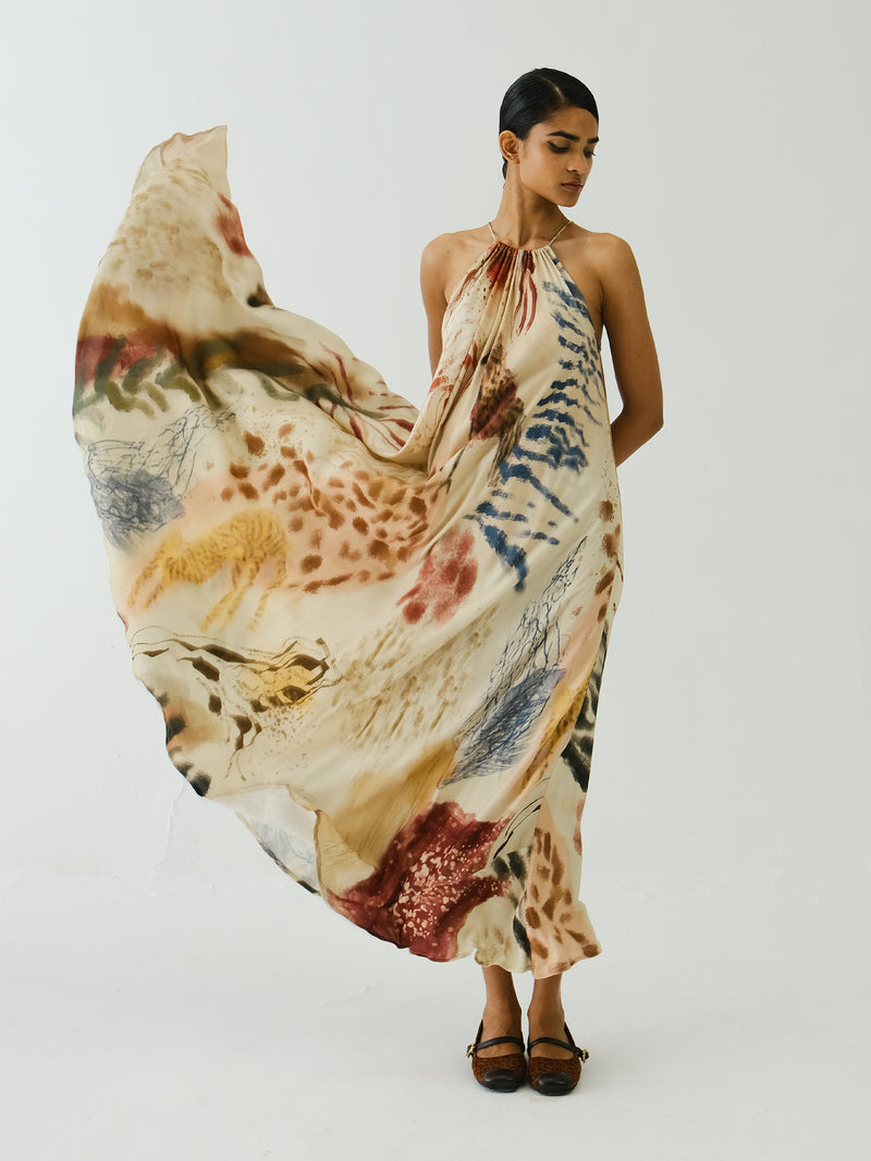 Circle Long Dress