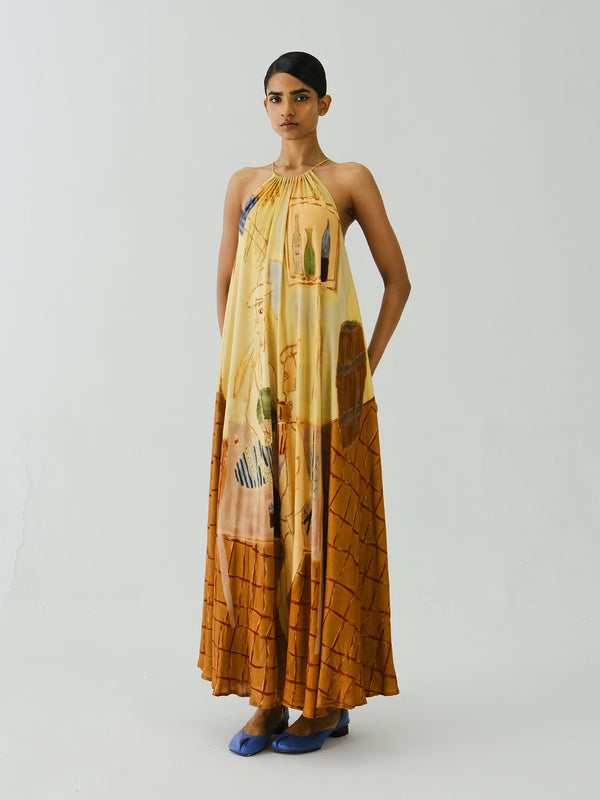 Circle Long Dress