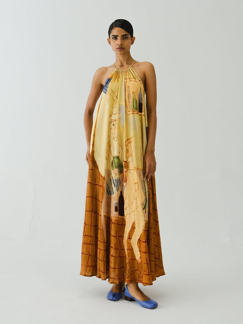 Circle Long Dress