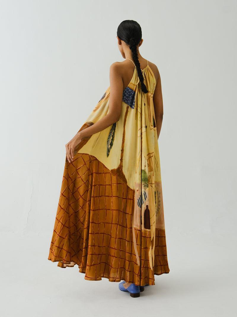 Circle Long Dress