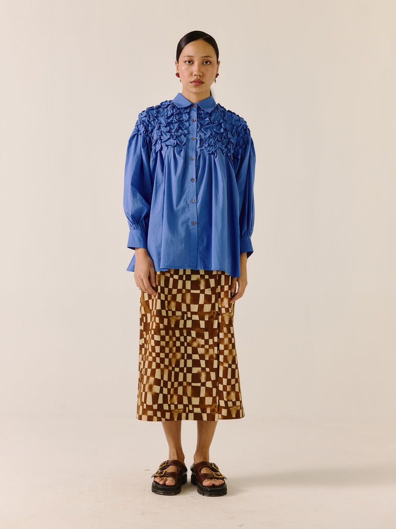 Smocked Shirt