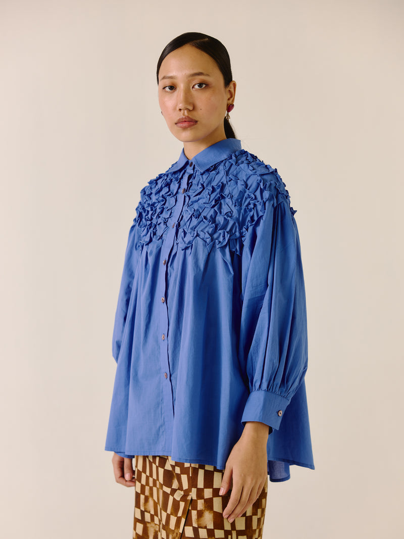 Smocked Shirt