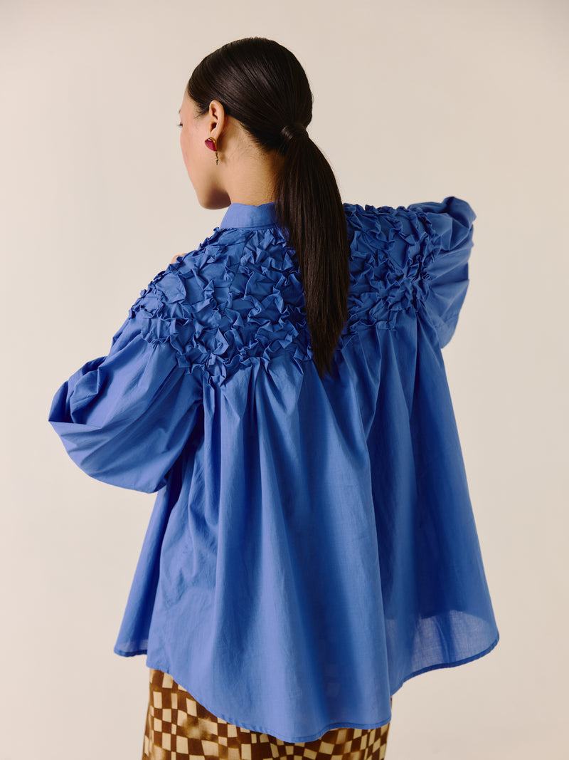 Smocked Shirt