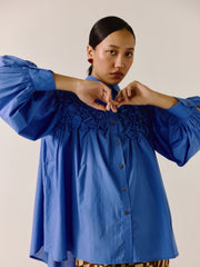 Smocked Shirt