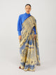 Smocked saree