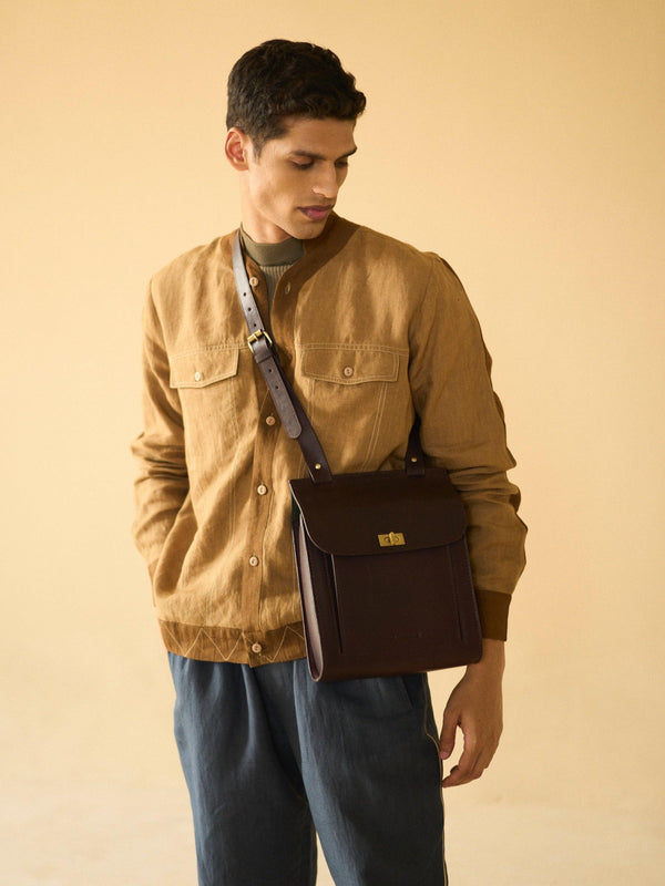 Leather Messenger - CordStudio