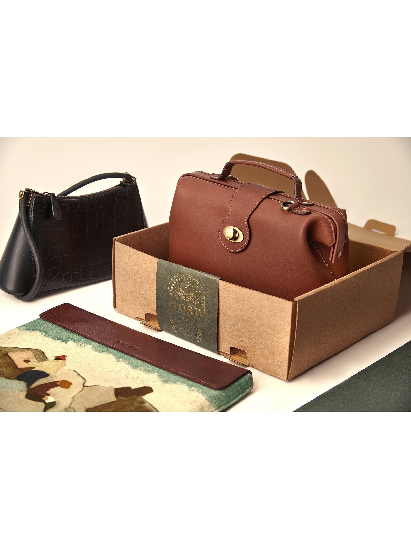 バッグ GUIDI Cordovan Hand Dyed Doctor Bag GUIDI Cordovan Hand Dyed Doctor Bag