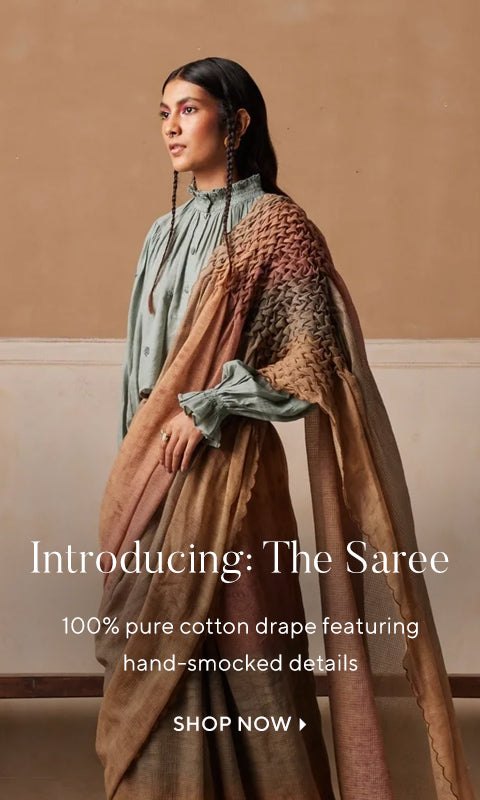 saree on top | cord studio