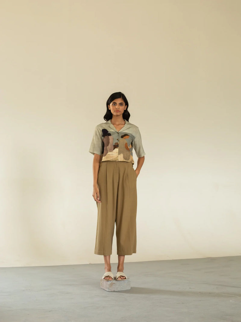 Crop Shirt + Macbook Sleeve Sea